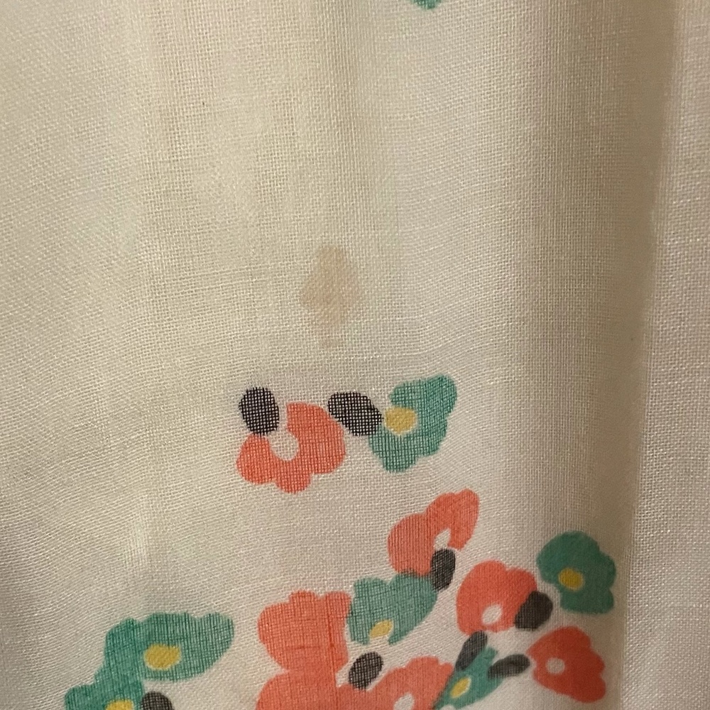 Vintage 70s Empire Waist Bell Sleeve Hippie Boho‎ Lace Floral Prairie Maxi Dress - Picture 9 of 13